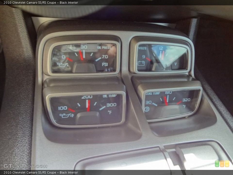 Black Interior Gauges for the 2010 Chevrolet Camaro SS/RS Coupe #68628601
