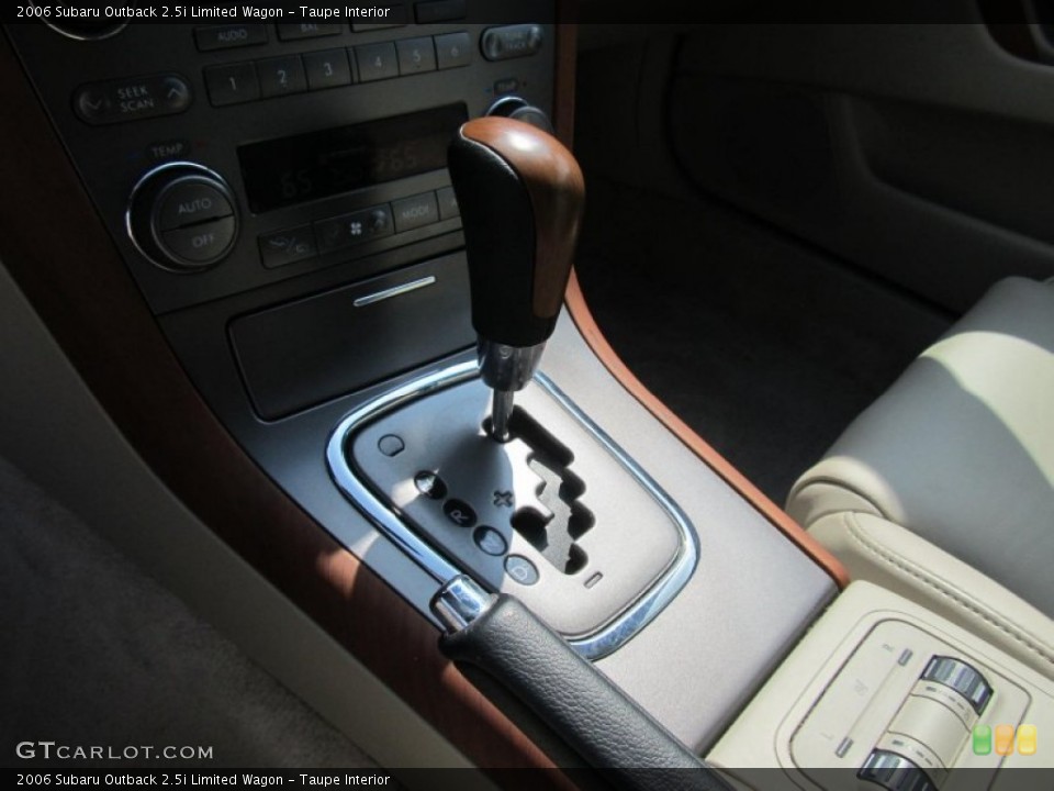 Taupe Interior Transmission for the 2006 Subaru Outback 2.5i Limited Wagon #68629424