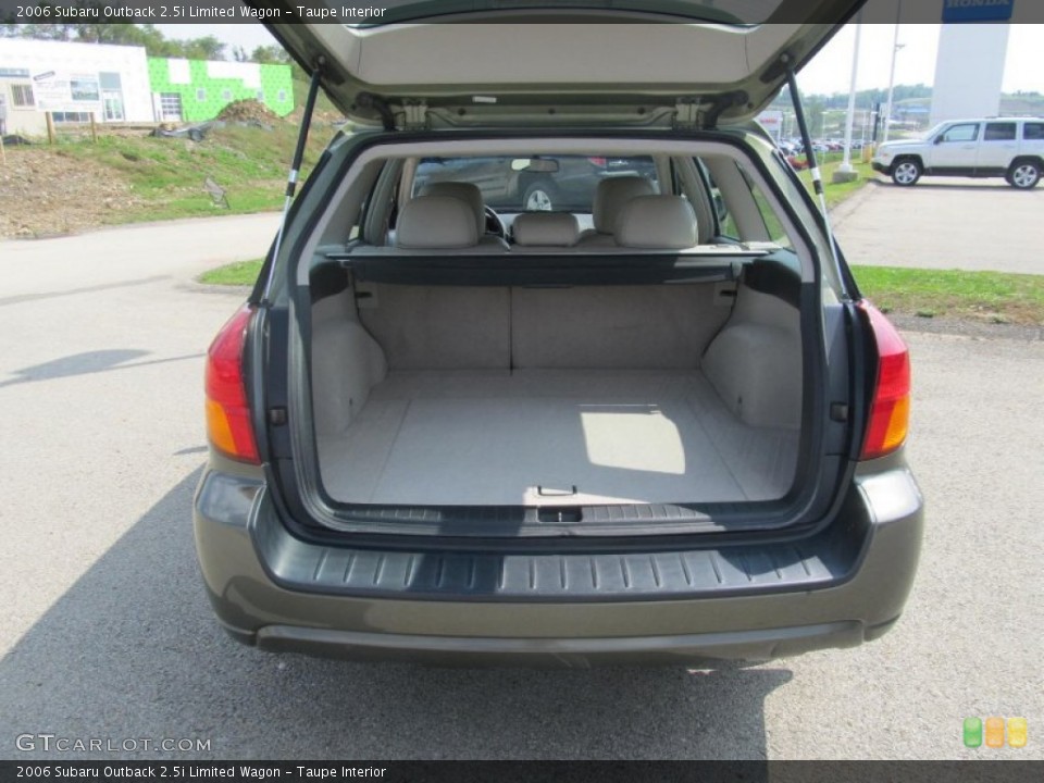 Taupe Interior Trunk for the 2006 Subaru Outback 2.5i Limited Wagon #68629439