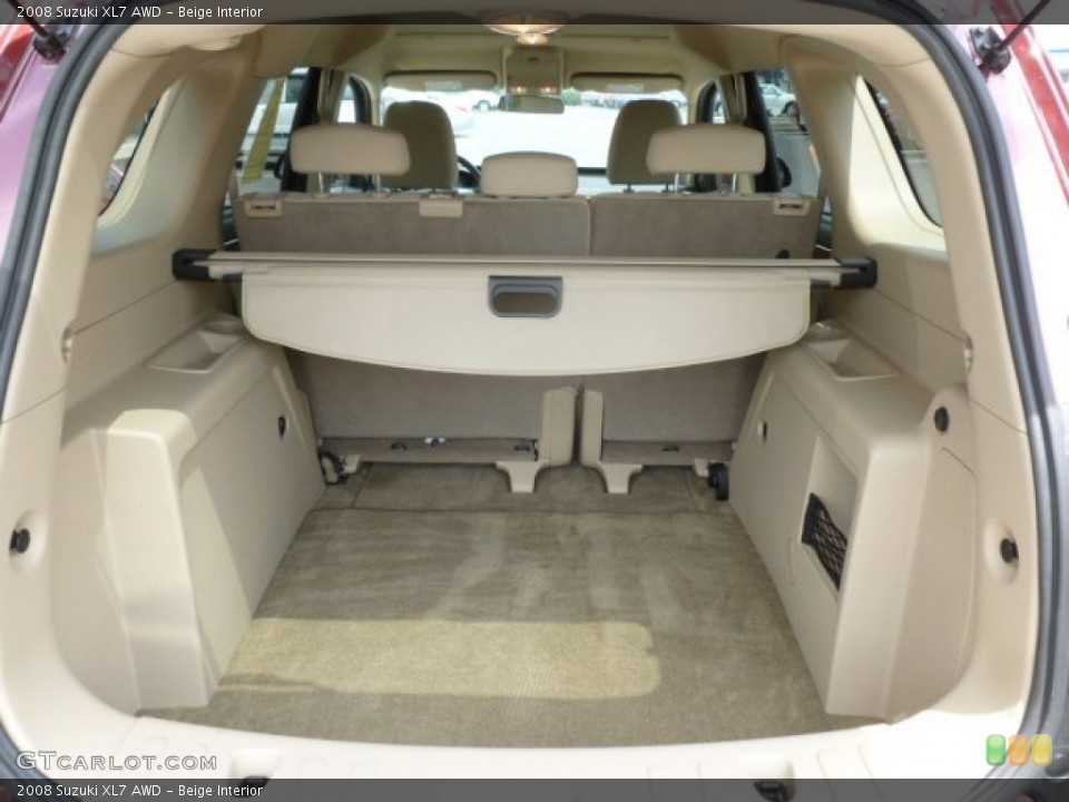 Beige Interior Trunk for the 2008 Suzuki XL7 AWD #68629643