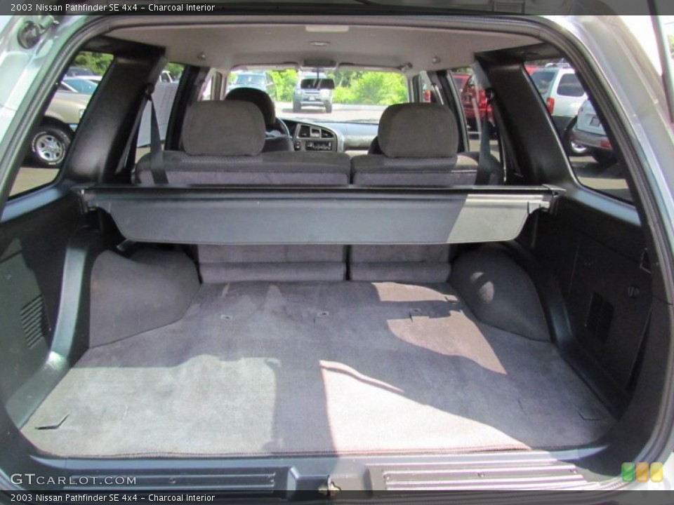 Charcoal Interior Trunk for the 2003 Nissan Pathfinder SE 4x4 #68632620