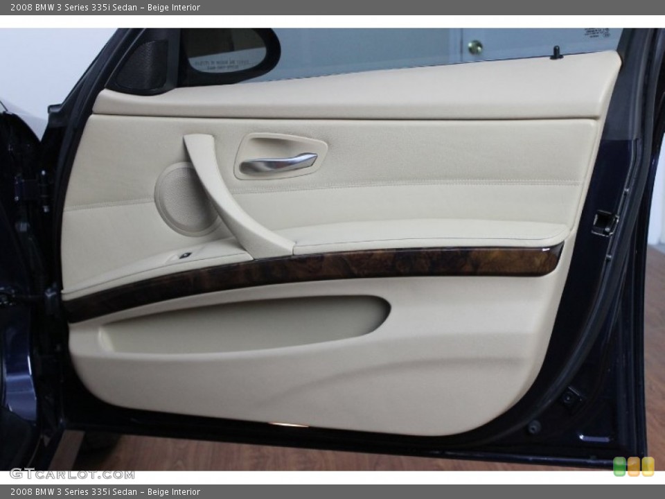 Beige Interior Door Panel for the 2008 BMW 3 Series 335i Sedan #68632906