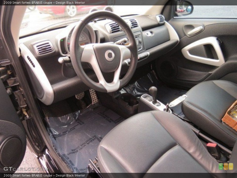 Design Black Interior Prime Interior for the 2009 Smart fortwo BRABUS coupe #68635093