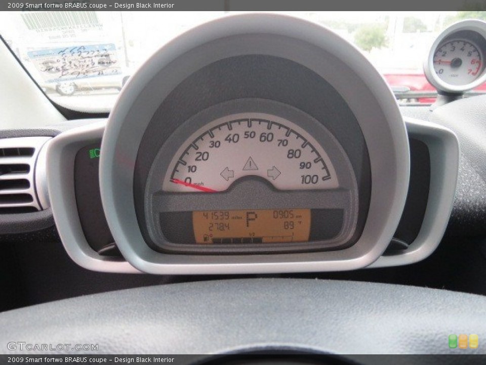 Design Black Interior Gauges for the 2009 Smart fortwo BRABUS coupe #68635111