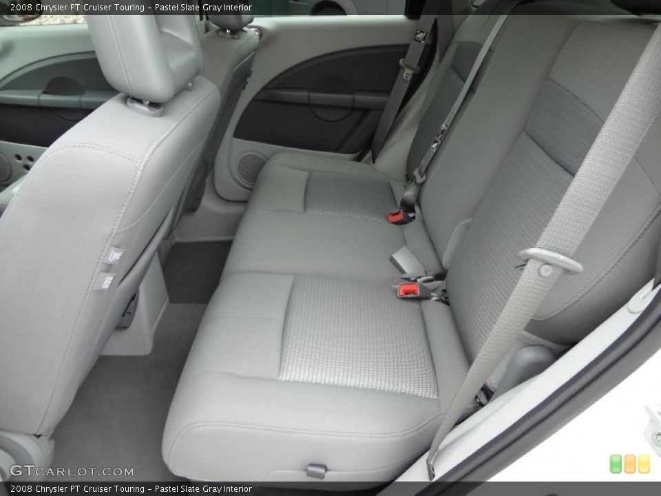 Pastel Slate Gray Interior Rear Seat for the 2008 Chrysler PT Cruiser Touring #68640995