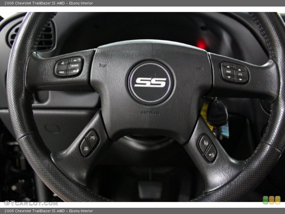 Ebony Interior Controls for the 2006 Chevrolet TrailBlazer SS AWD #68642929