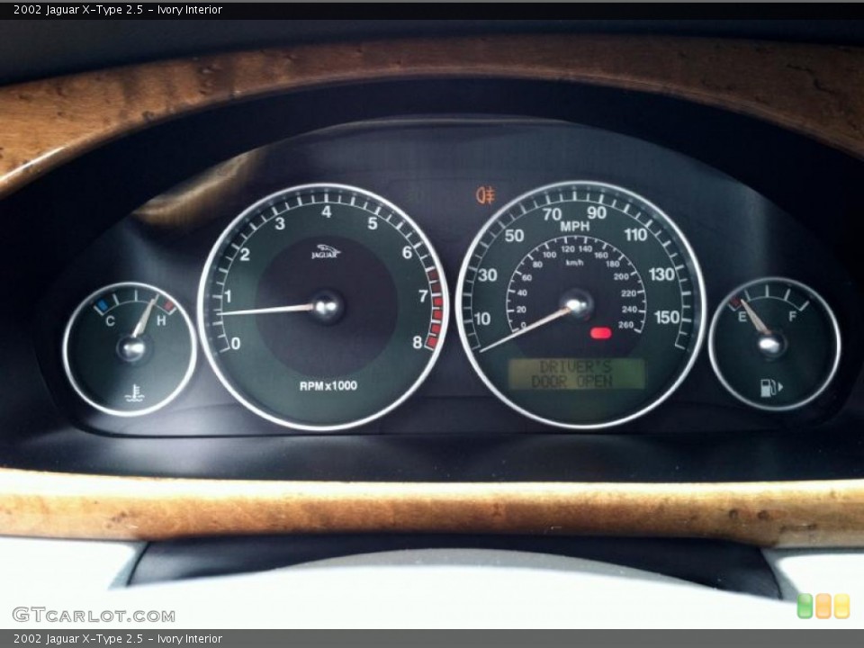 Ivory Interior Gauges for the 2002 Jaguar X-Type 2.5 #68649427