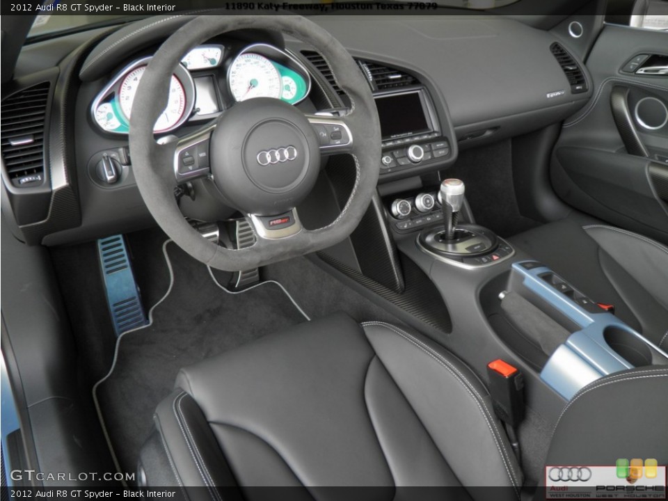 Black Interior Prime Interior for the 2012 Audi R8 GT Spyder #68651578
