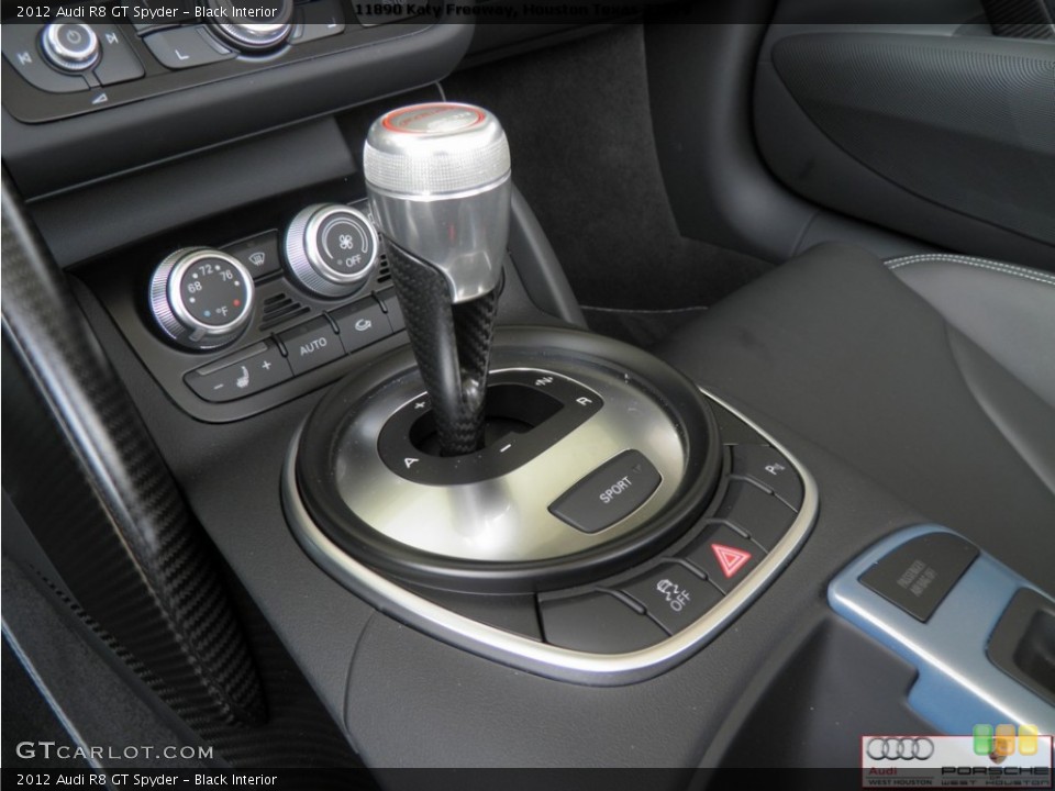 Black Interior Transmission for the 2012 Audi R8 GT Spyder #68651614