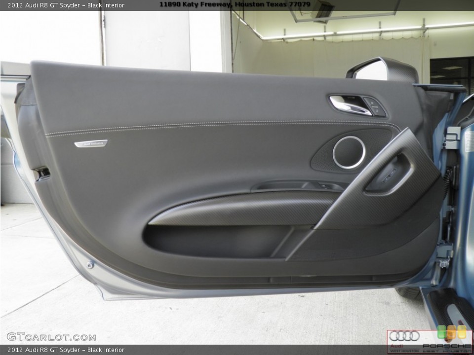 Black Interior Door Panel for the 2012 Audi R8 GT Spyder #68651821