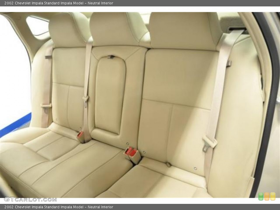 Neutral Interior Rear Seat for the 2002 Chevrolet Impala  #68652286