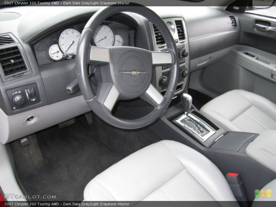 Dark Slate Gray/Light Graystone Interior Prime Interior for the 2007 Chrysler 300 Touring AWD #68653564