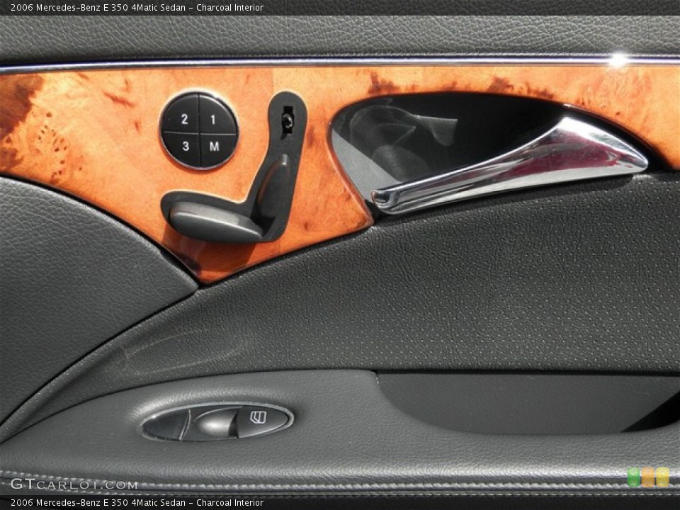 Charcoal Interior Controls for the 2006 Mercedes-Benz E 350 4Matic Sedan #68655577