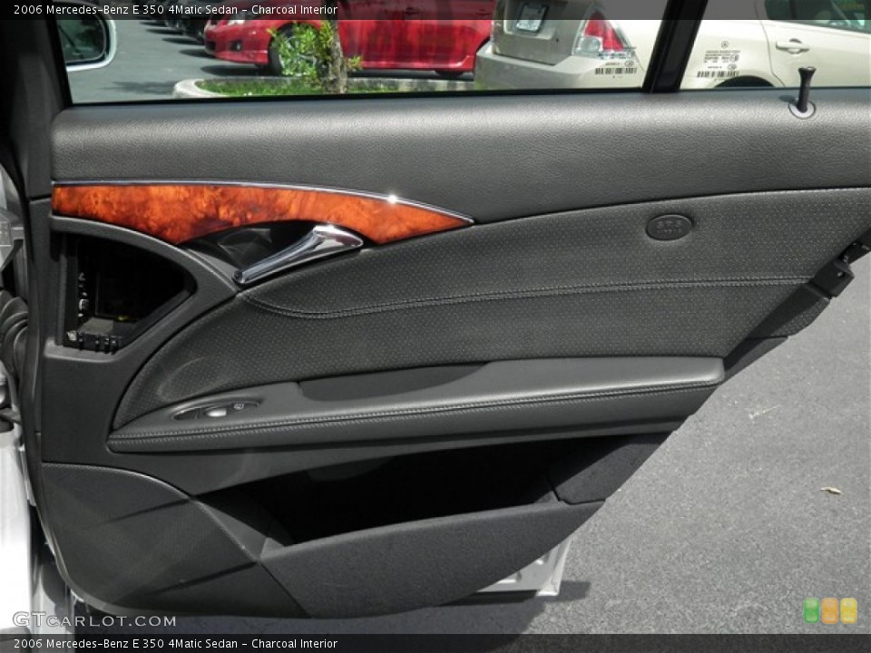 Charcoal Interior Door Panel for the 2006 Mercedes-Benz E 350 4Matic Sedan #68655586