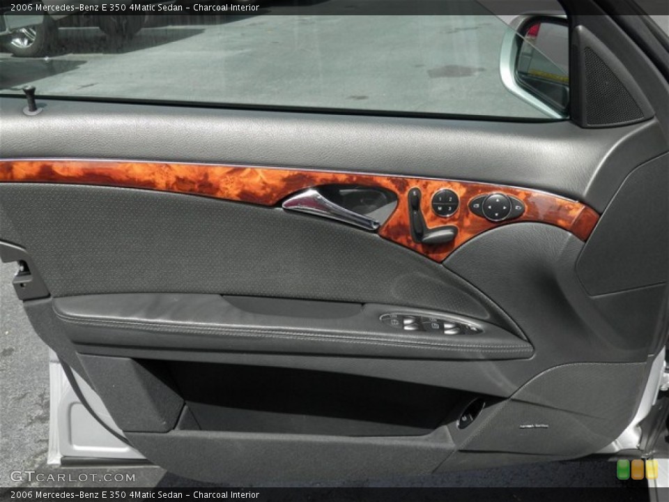 Charcoal Interior Door Panel for the 2006 Mercedes-Benz E 350 4Matic Sedan #68655628