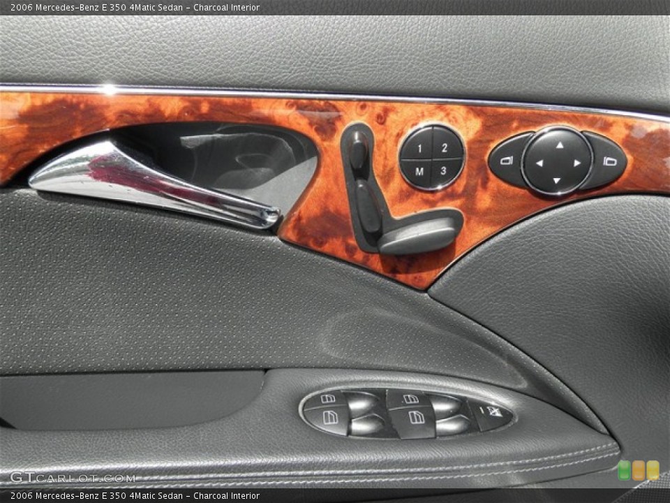 Charcoal Interior Controls for the 2006 Mercedes-Benz E 350 4Matic Sedan #68655634