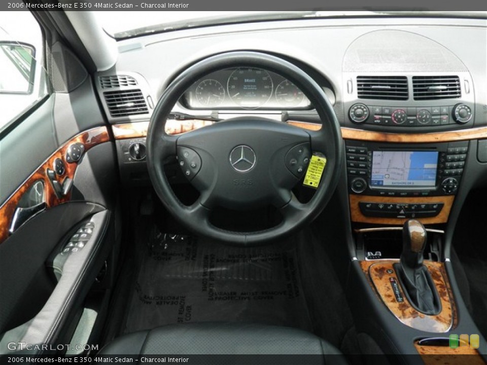 Charcoal Interior Dashboard for the 2006 Mercedes-Benz E 350 4Matic Sedan #68655661