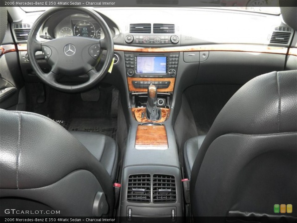 Charcoal Interior Dashboard for the 2006 Mercedes-Benz E 350 4Matic Sedan #68655731
