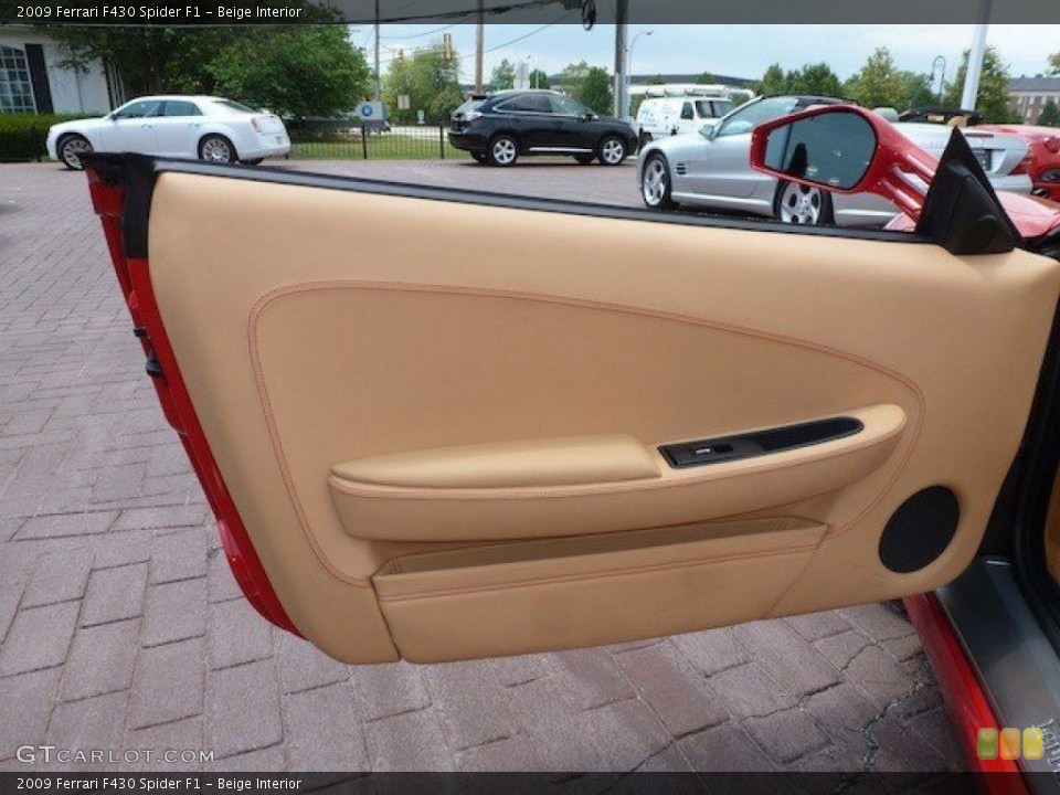 Beige Interior Door Panel for the 2009 Ferrari F430 Spider F1 #68657794