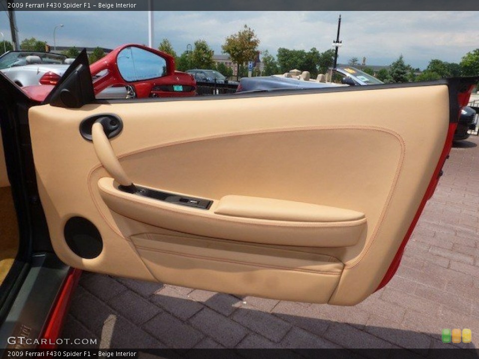 Beige Interior Door Panel for the 2009 Ferrari F430 Spider F1 #68657851