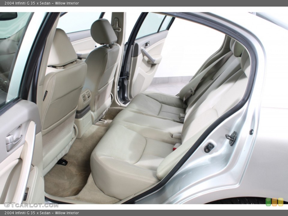 Willow Interior Rear Seat for the 2004 Infiniti G 35 x Sedan #68658670