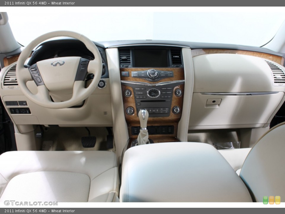 Wheat Interior Dashboard for the 2011 Infiniti QX 56 4WD #68658901