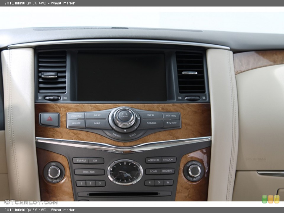 Wheat Interior Controls for the 2011 Infiniti QX 56 4WD #68658913