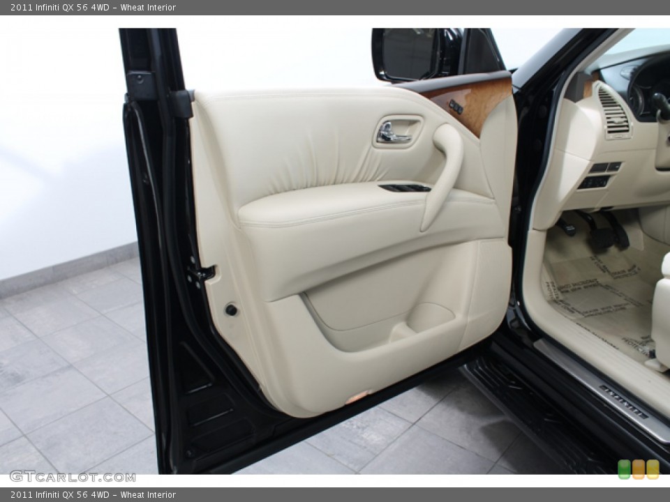 Wheat Interior Door Panel for the 2011 Infiniti QX 56 4WD #68658931