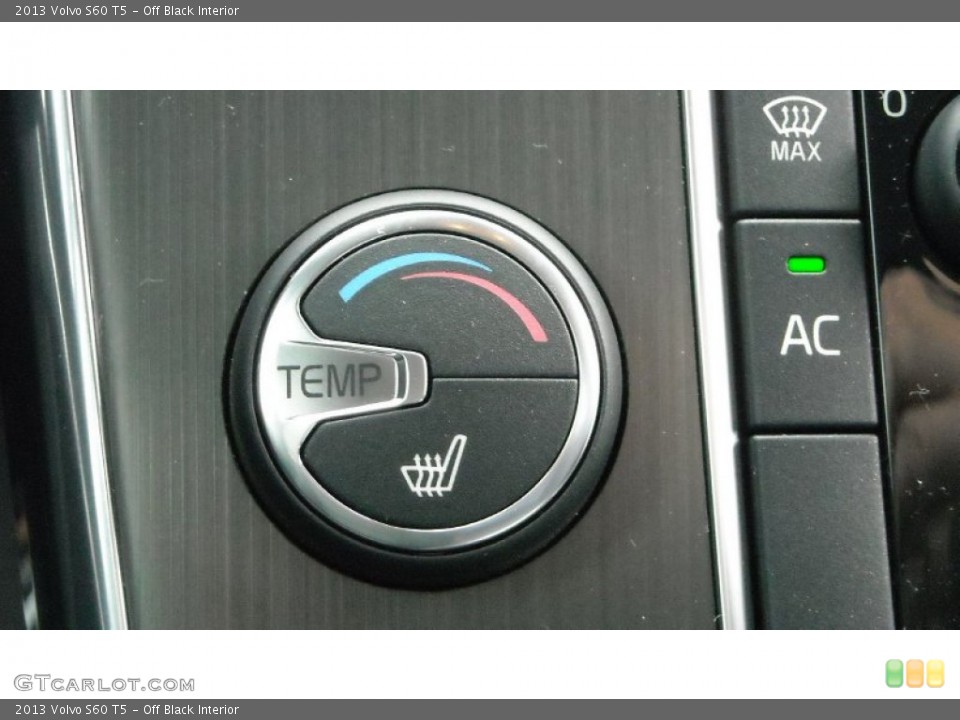 Off Black Interior Controls for the 2013 Volvo S60 T5 #68659741