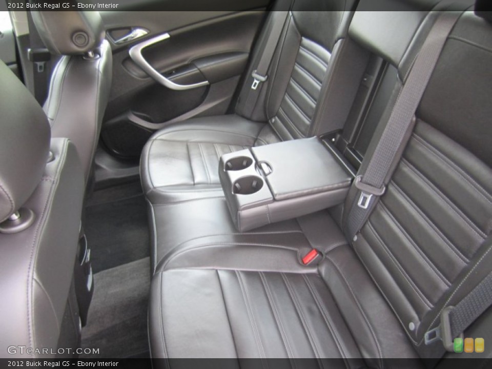 Ebony Interior Photo for the 2012 Buick Regal GS #68661627