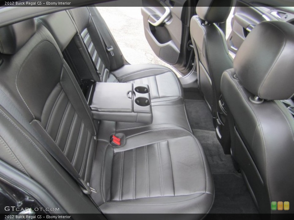 Ebony Interior Photo for the 2012 Buick Regal GS #68661678
