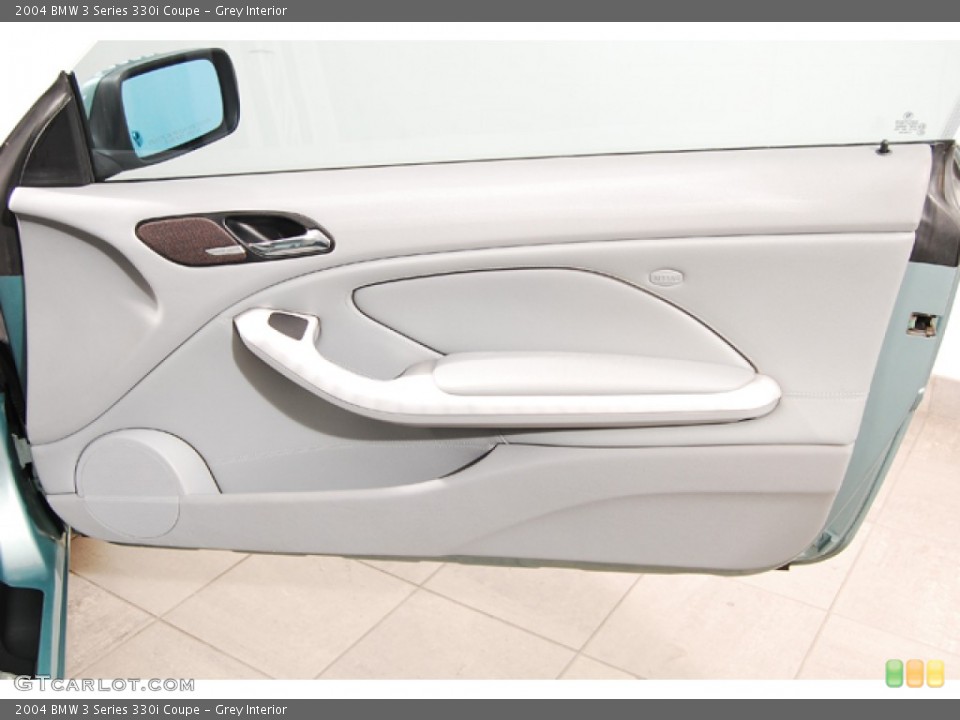 Grey Interior Door Panel for the 2004 BMW 3 Series 330i Coupe #68662350