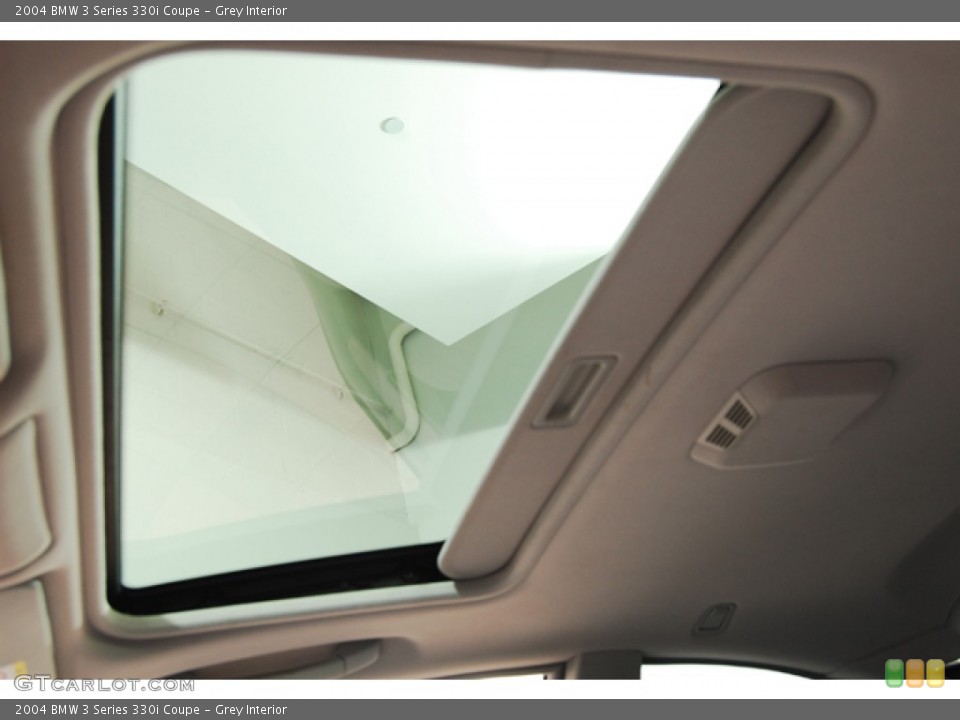 Grey Interior Sunroof for the 2004 BMW 3 Series 330i Coupe #68662413