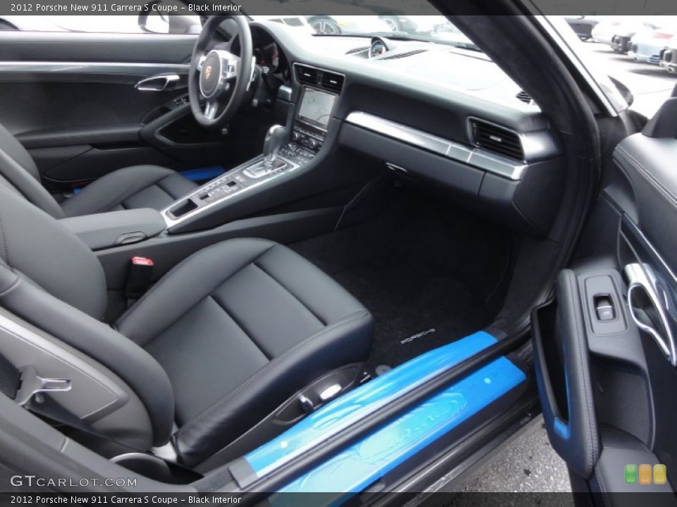 Black Interior Photo for the 2012 Porsche New 911 Carrera S Coupe #68662704