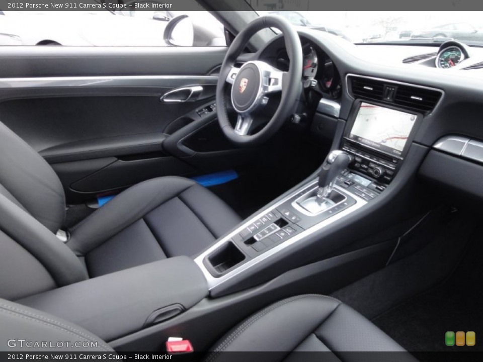 Black Interior Photo for the 2012 Porsche New 911 Carrera S Coupe #68662713