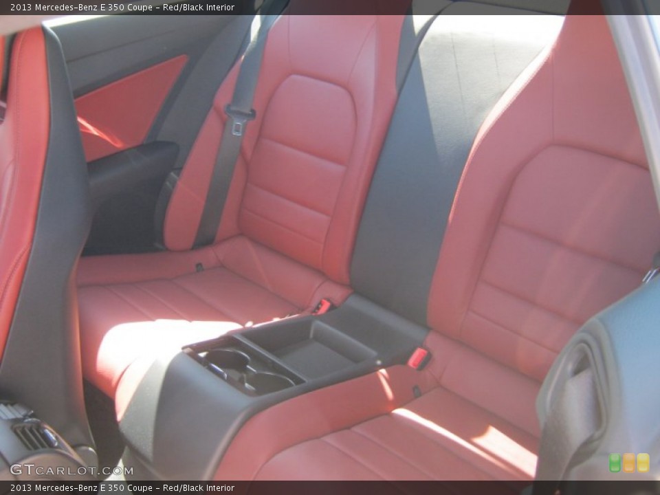 Red/Black Interior Photo for the 2013 Mercedes-Benz E 350 Coupe #68662728