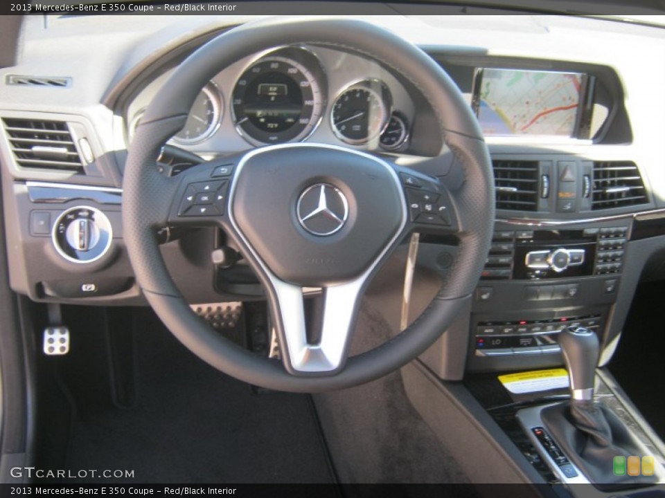 Red/Black Interior Dashboard for the 2013 Mercedes-Benz E 350 Coupe #68662737