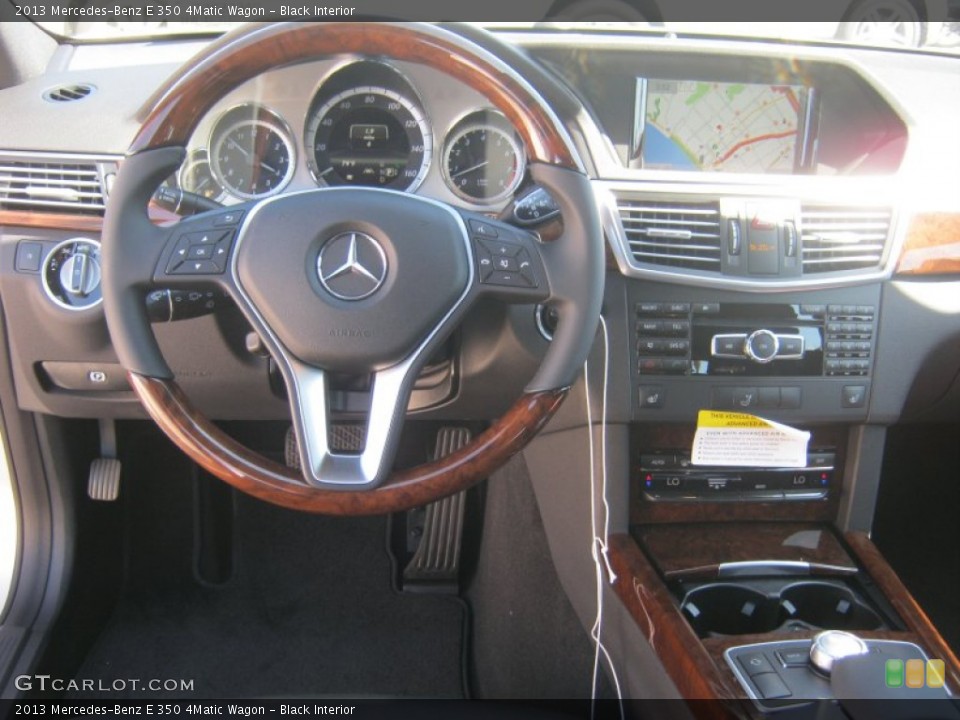 Black Interior Dashboard for the 2013 Mercedes-Benz E 350 4Matic Wagon #68662917
