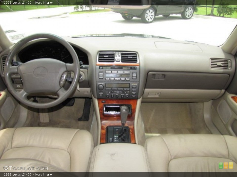Ivory Interior Dashboard for the 1998 Lexus LS 400 #68663166