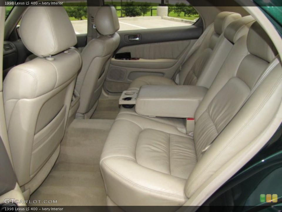 Ivory Interior Rear Seat for the 1998 Lexus LS 400 #68663175