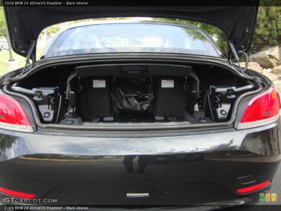 Black Interior Trunk for the 2009 BMW Z4 sDrive30i Roadster #68665897