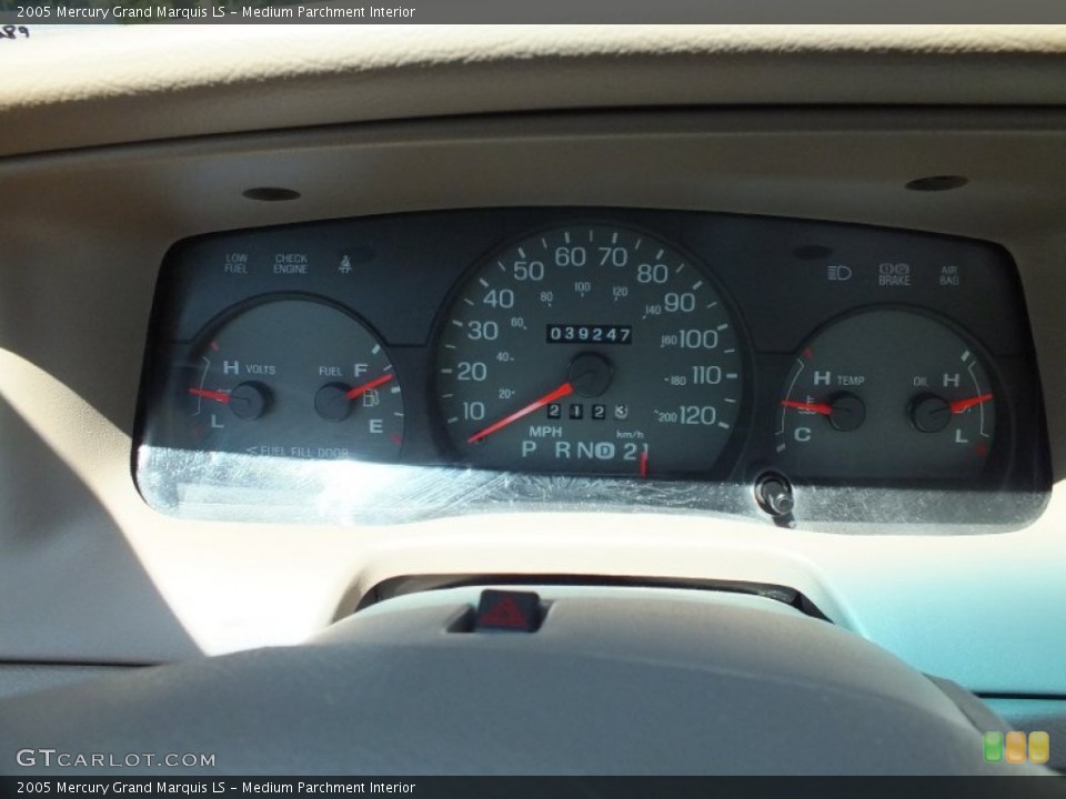 Medium Parchment Interior Gauges for the 2005 Mercury Grand Marquis LS #68668654
