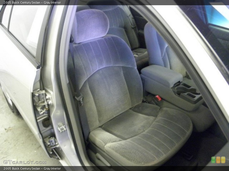 Gray Interior Front Seat for the 2005 Buick Century Sedan #68668963