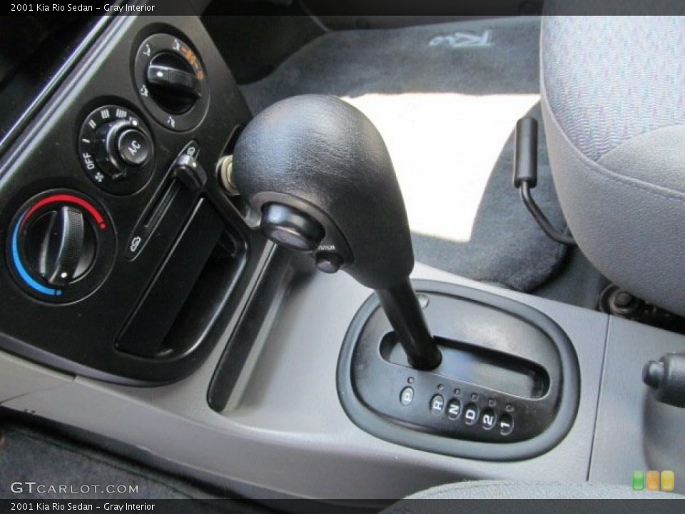 Gray Interior Transmission for the 2001 Kia Rio Sedan #68672467