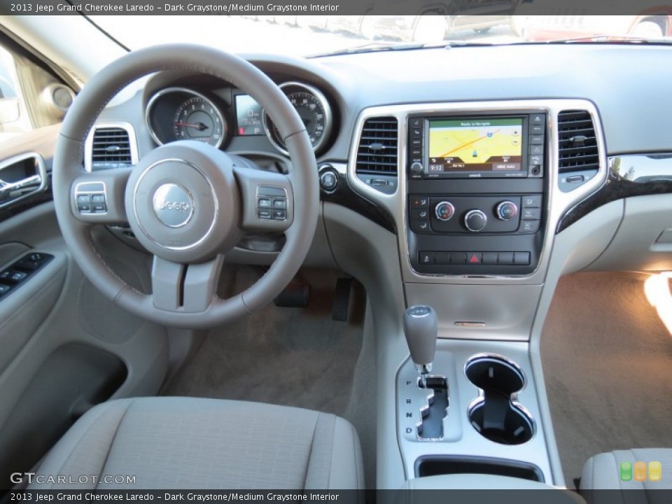 Dark Graystone/Medium Graystone Interior Dashboard for the 2013 Jeep Grand Cherokee Laredo #68672899