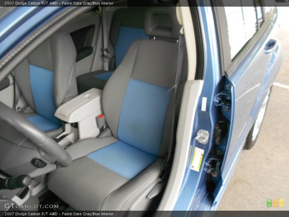 Pastel Slate Gray/Blue Interior Front Seat for the 2007 Dodge Caliber R/T AWD #68673228