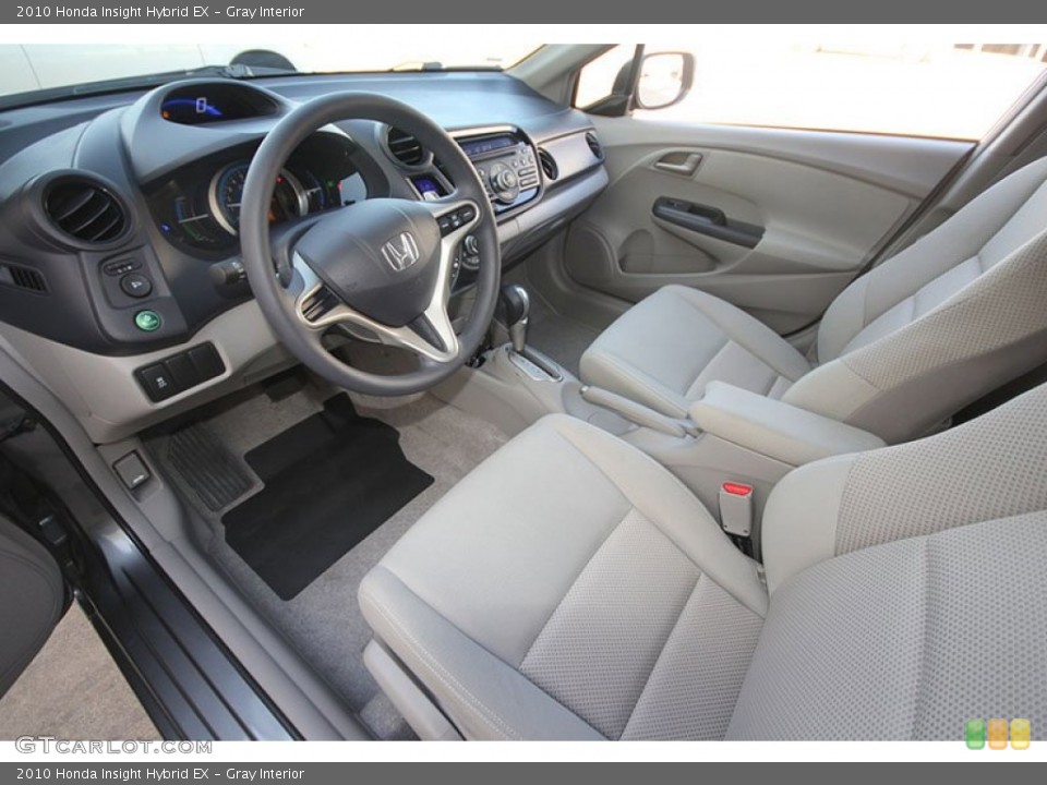 Gray Interior Prime Interior for the 2010 Honda Insight Hybrid EX #68673387