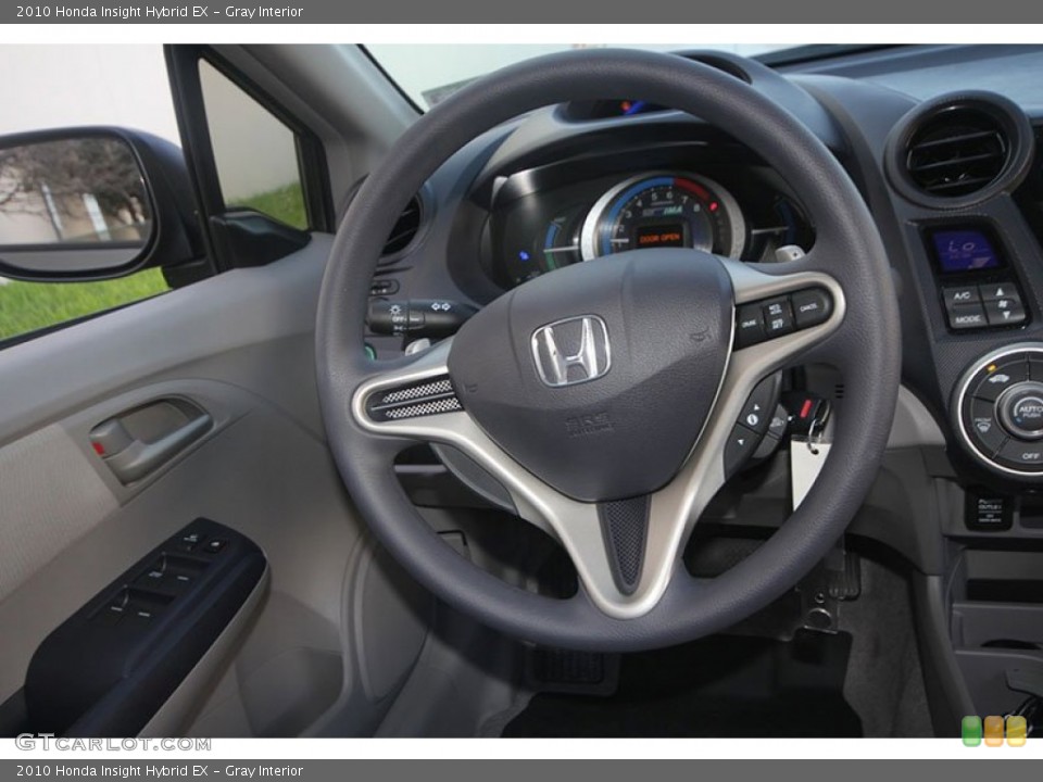 Gray Interior Steering Wheel for the 2010 Honda Insight Hybrid EX #68673466