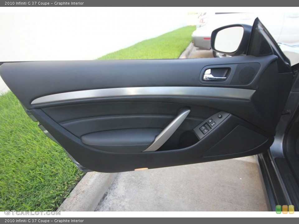 Graphite Interior Door Panel for the 2010 Infiniti G 37 Coupe #68673655