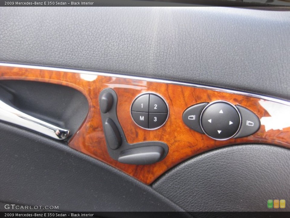 Black Interior Controls for the 2009 Mercedes-Benz E 350 Sedan #68674234